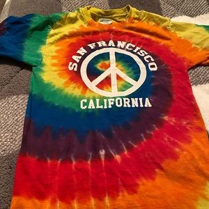 Tie Dye san fran shirt